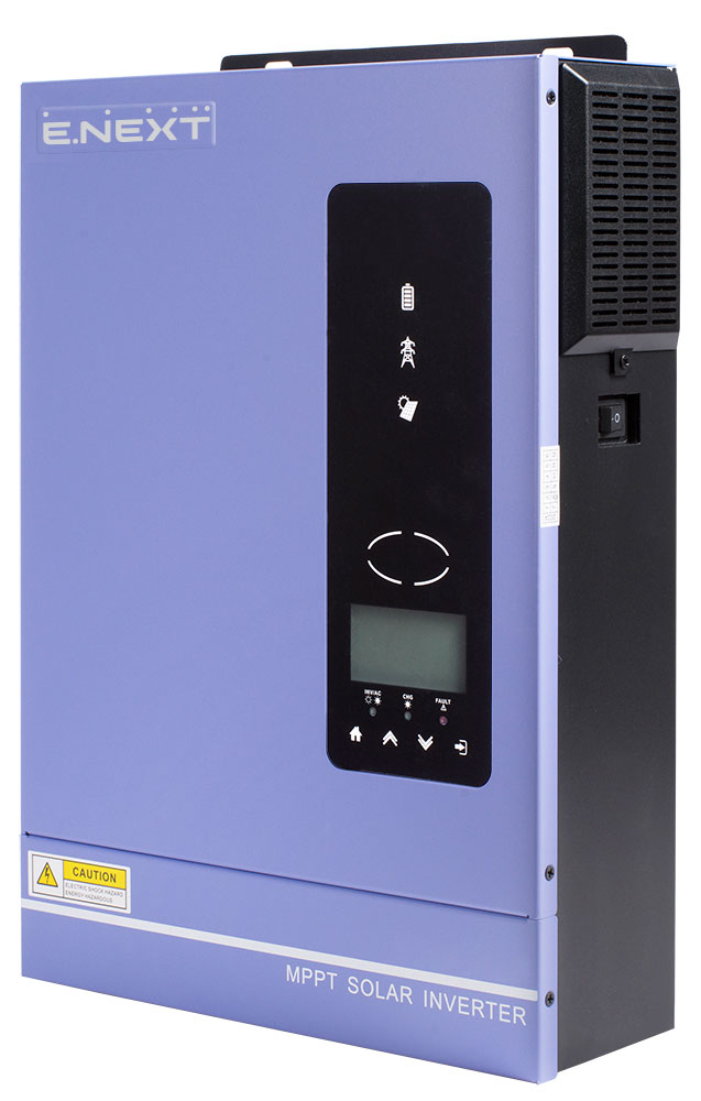 Інвертор гібридний e.inv.h.pro.24.3000 24/230В 3200Вт E.NEXT